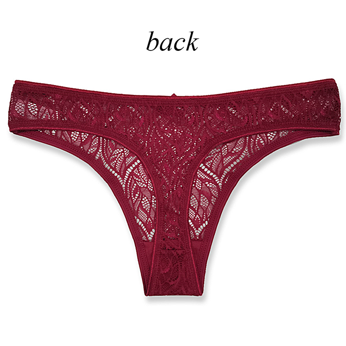 【プチプラ大特価】透ける繊細レースのレディースTバック