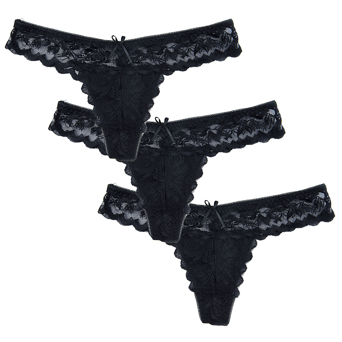 tバック レディース 3枚セット お得 総レース ショーツ ストレッチ