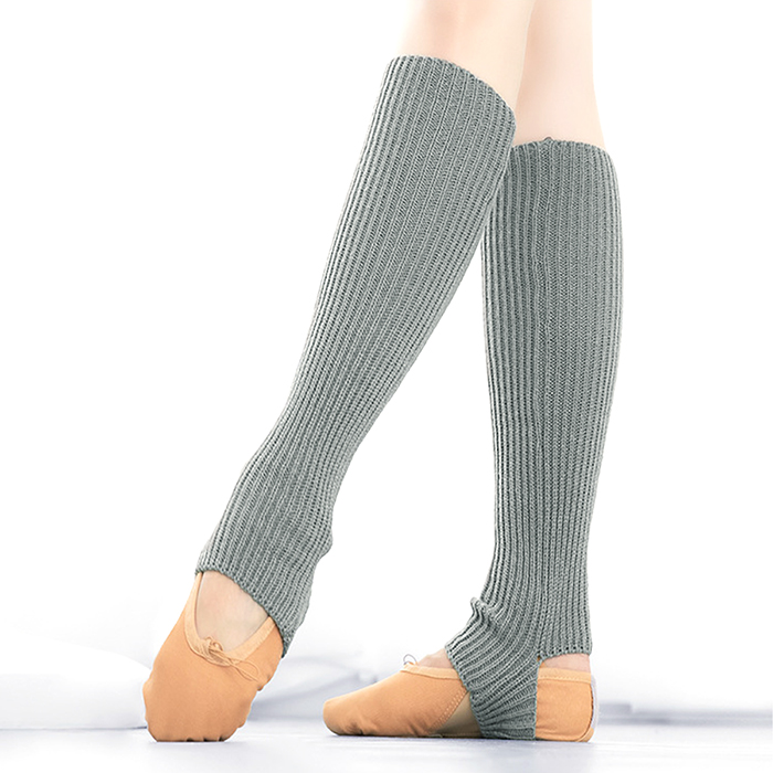 締め付けずに快適フィット リブ編みレッグウォーマー