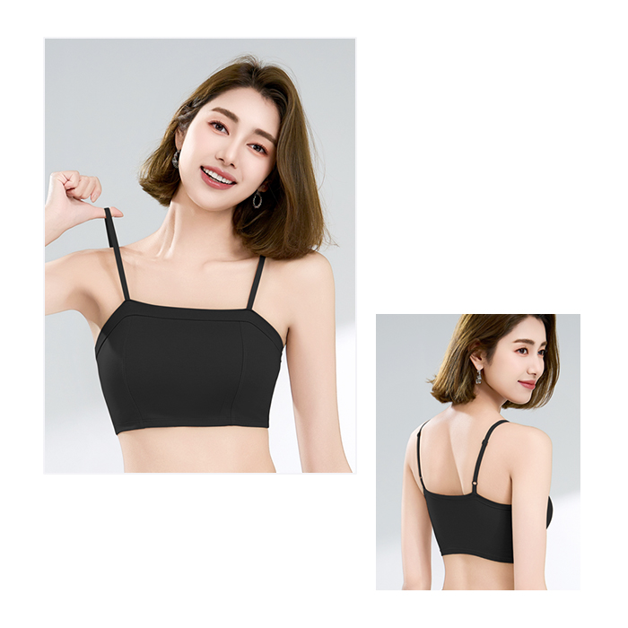 【送料無料】 自然な丸みを作る 綿混で快適なノンワイヤーブラ