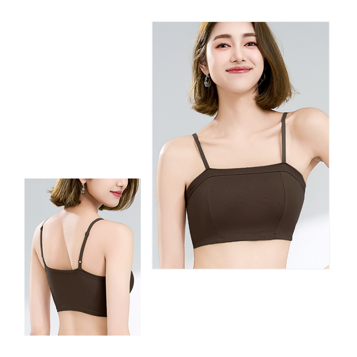 【送料無料】 自然な丸みを作る 綿混で快適なノンワイヤーブラ