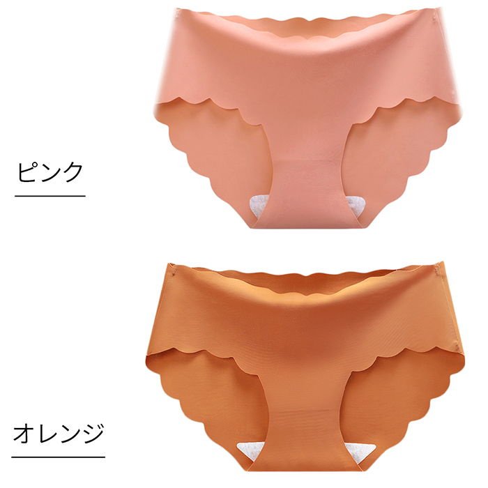 締め付けゼロ サラサラ軽い素肌に溶け込むシームレスショーツ