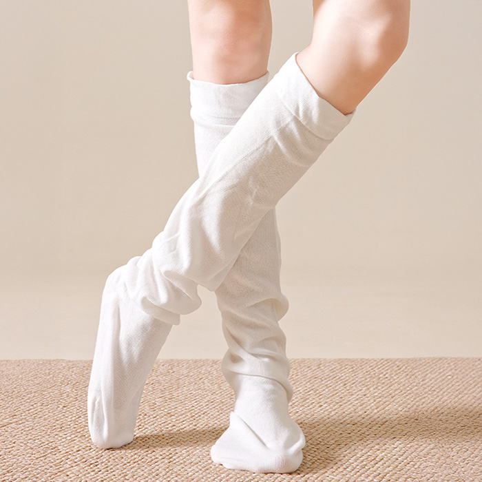 【送料無料】 綿100%レディースおやすみハイソックス