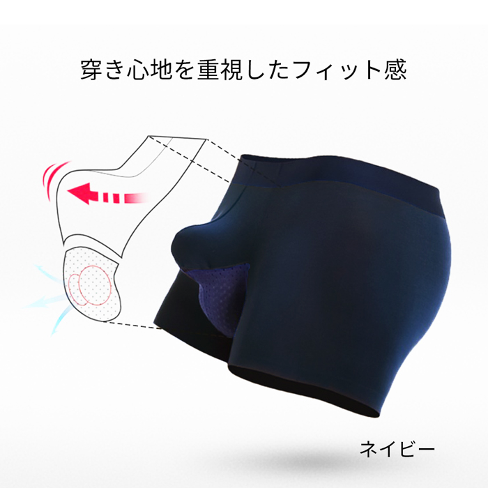 爽快!蒸れない分離型ボクサーパンツ