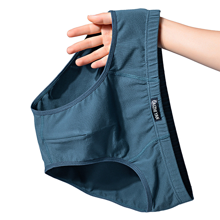 綿95％ 通気性がよくムレにくい快適ブリーフショーツ