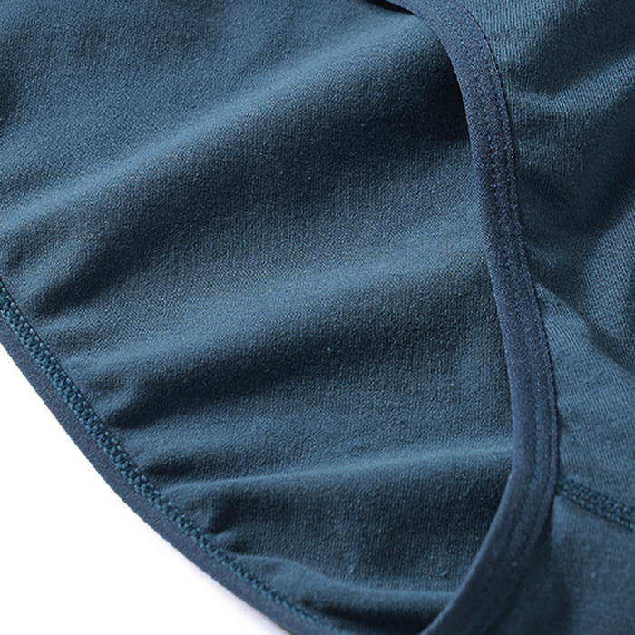 綿95％ 通気性がよくムレにくい快適ブリーフショーツ