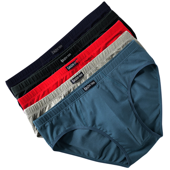 綿95％ 通気性がよくムレにくい快適ブリーフショーツ