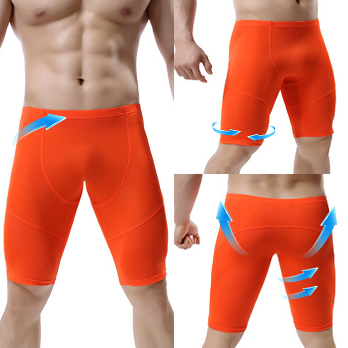 柔らか素材でぴったりフィット！快適ロングボクサーパンツ