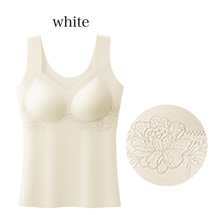 しっかり寄せて美しくキープ さらさらシームレスブラトップ