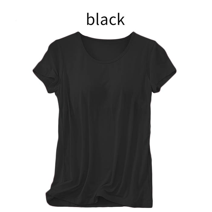 【送料無料】あったか＋3.1度 吸湿発熱カップ付き半袖インナー