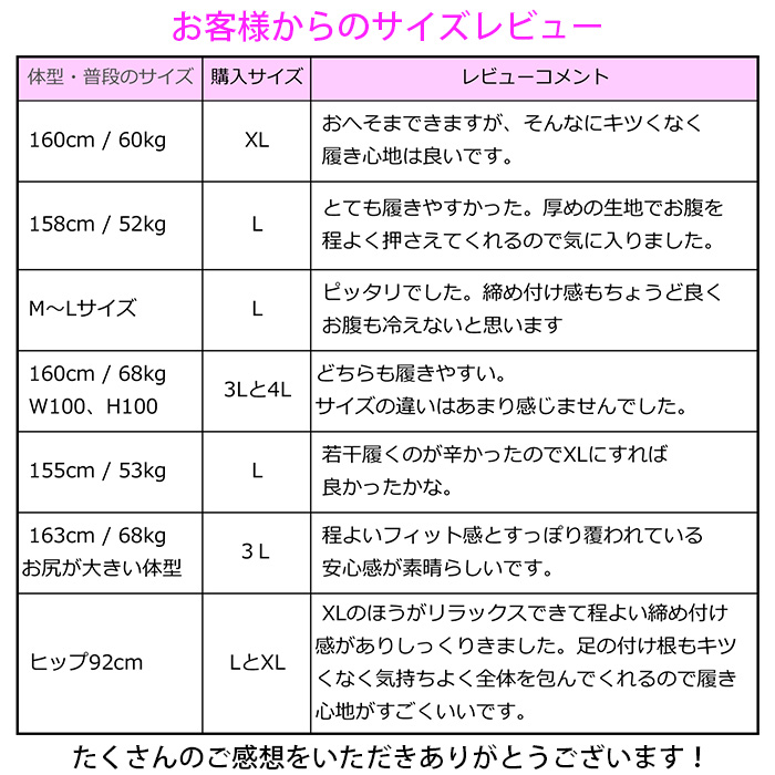 レディースハイウエストすっぽり深ばき補正ショーツ