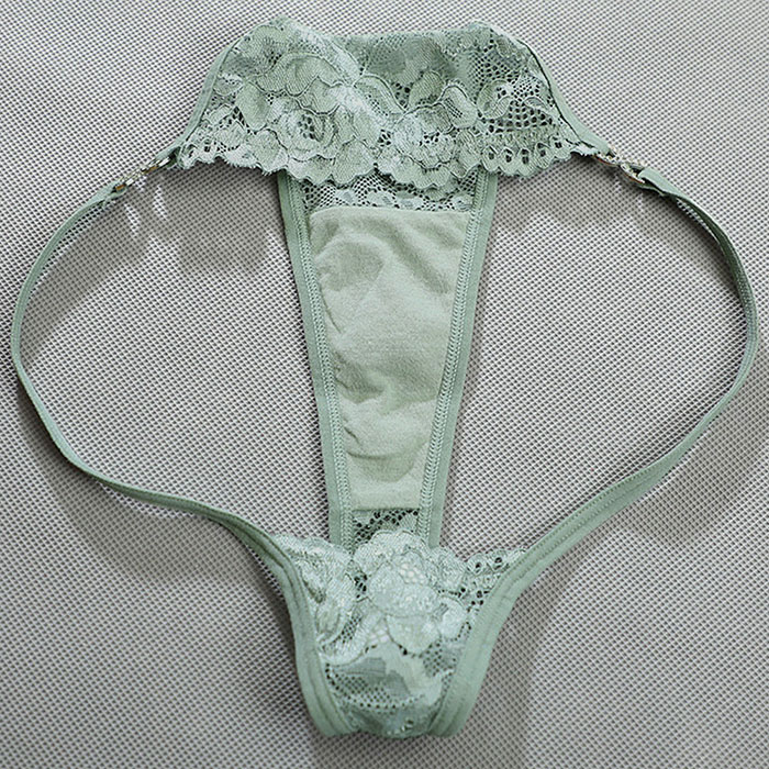 【プチプラ大特価】きらきらチャーム レディースレースTバック