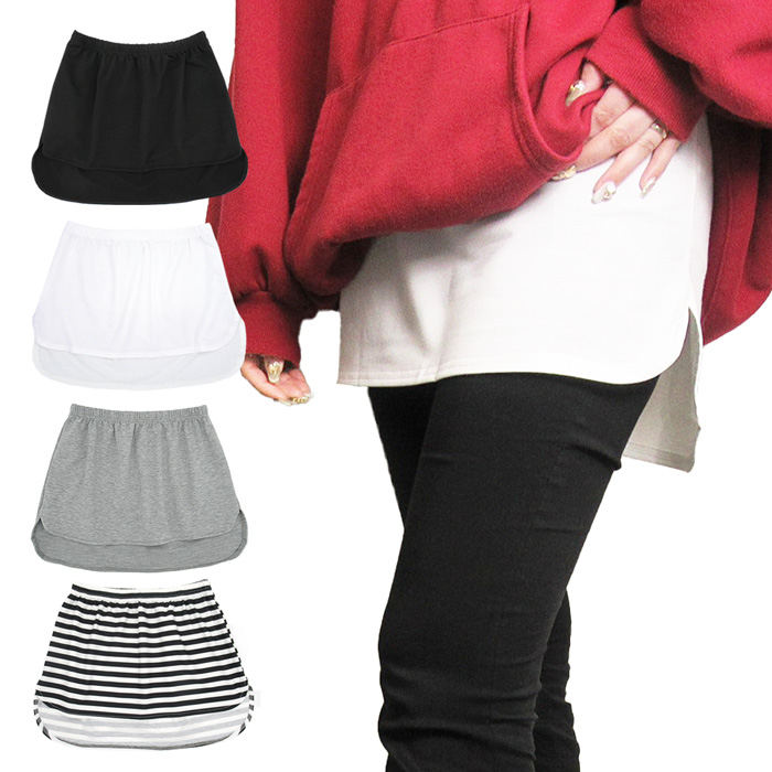 トップスの下に1枚プラスでオシャレなレイヤードコーデが完成