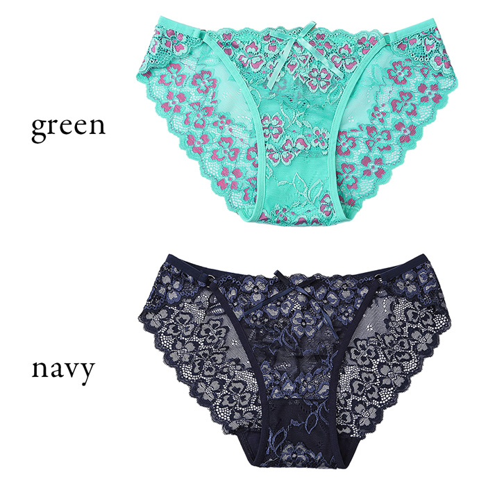 【プチプラ】 総レースのレディースフルバックショーツ