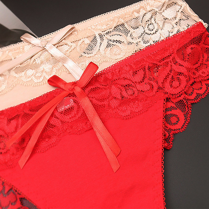 【プチプラ】 綿混素材のレディースブラジリアンショーツ