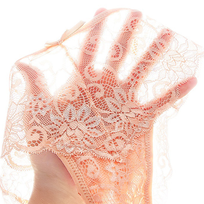 【プチプラ】 幅広サイドレースの透けるレディースTバック