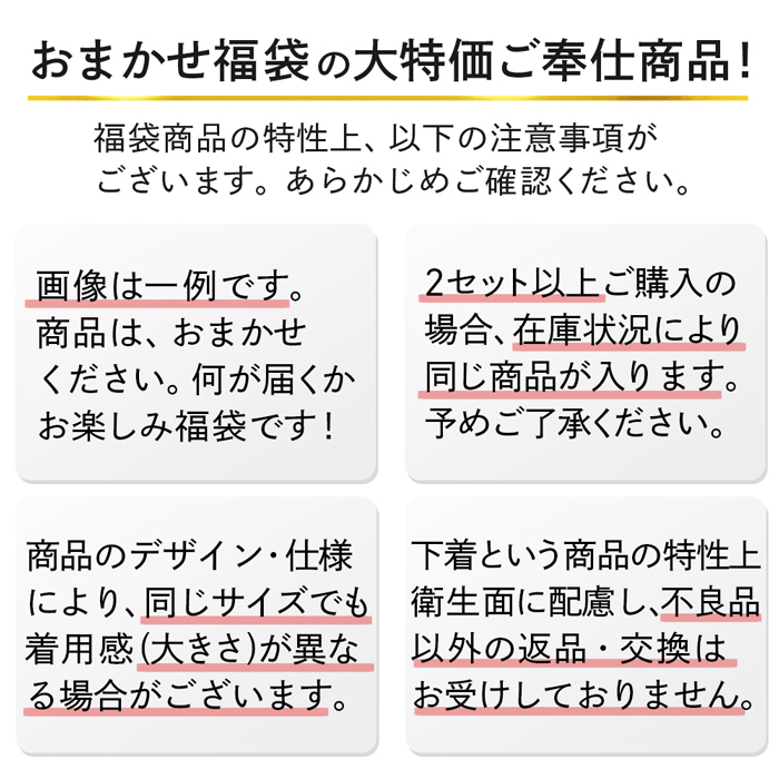 【送料無料】【数量限定福袋】 ブリーフ・ビキニブリーフ