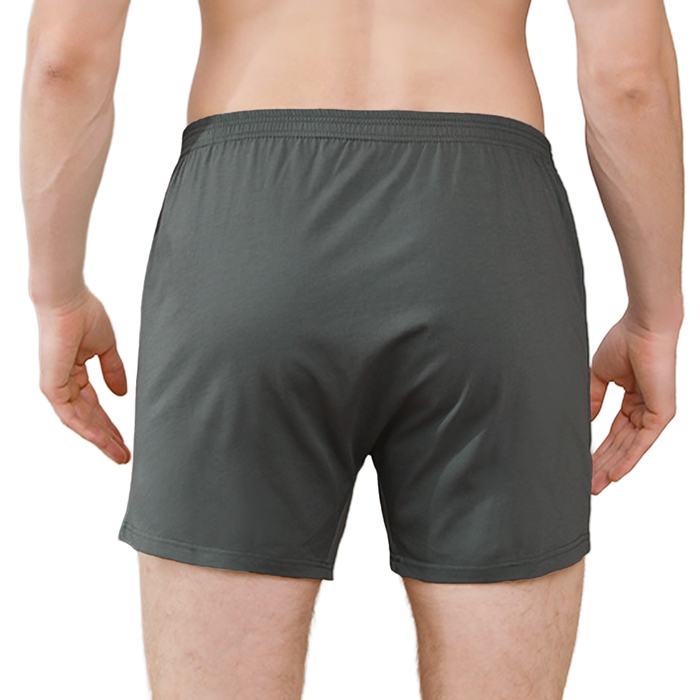 【送料無料】肌にやさしく、通気性抜群のメンズニットトランクス