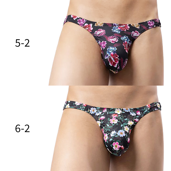 斬新なデザインがおしゃれな選べる総柄Tバック