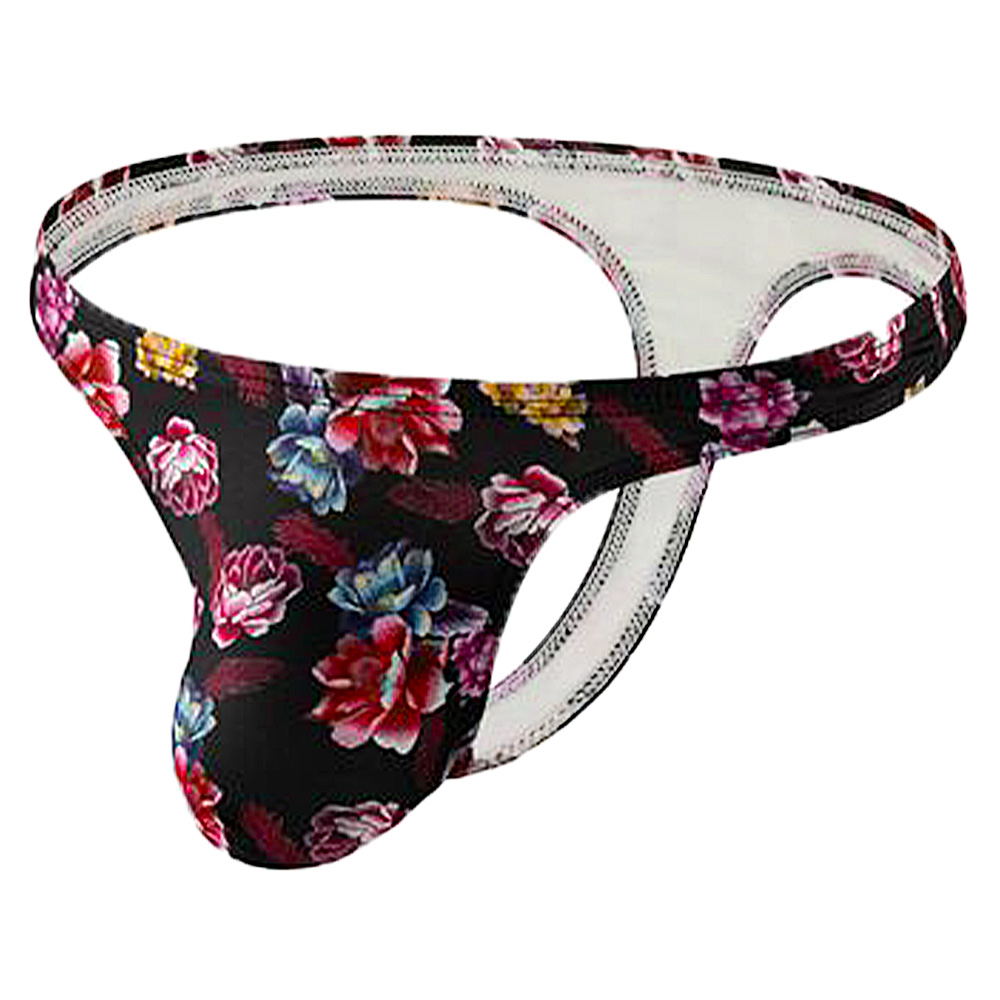 Tバック ショーツ 男性下着 メンズ ブラジリアン セクシー プリント