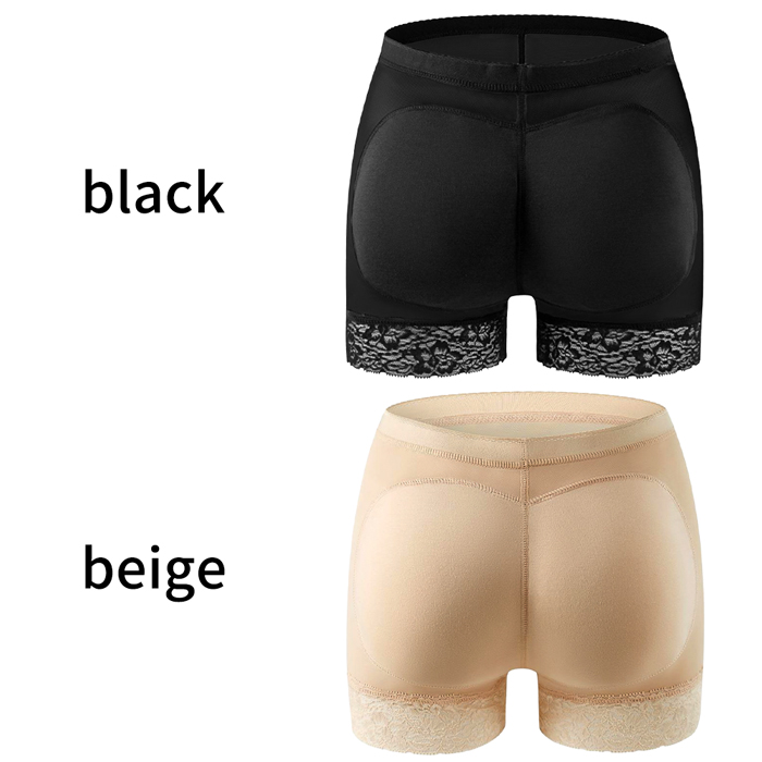 【送料無料】履くだけ簡単！パッド入りヒップアップガードル