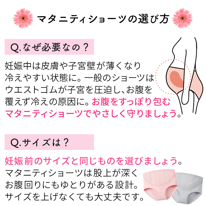 【送料無料】ママにうれしい応援特価!綿95%マタニティショーツ