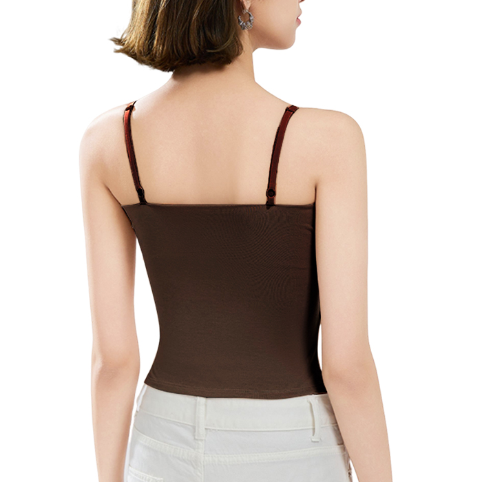 楽ちん＆今っぽい！1枚でキマる、クロップド丈ブラトップ