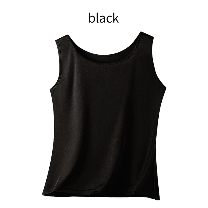 夏は涼しく、冬は暖かい!一度着たら戻れないSILKタンクトップ