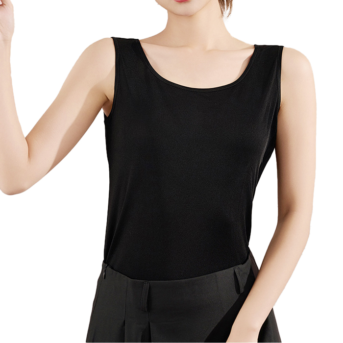 夏は涼しく、冬は暖かい!一度着たら戻れないSILKタンクトップ