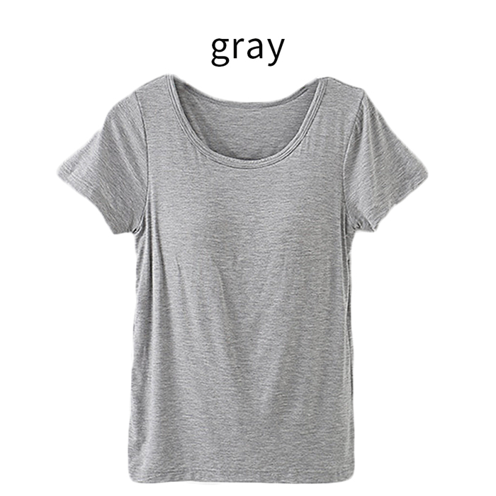 【送料無料】あったか+3.1度 吸湿発熱カップ付き半袖インナー