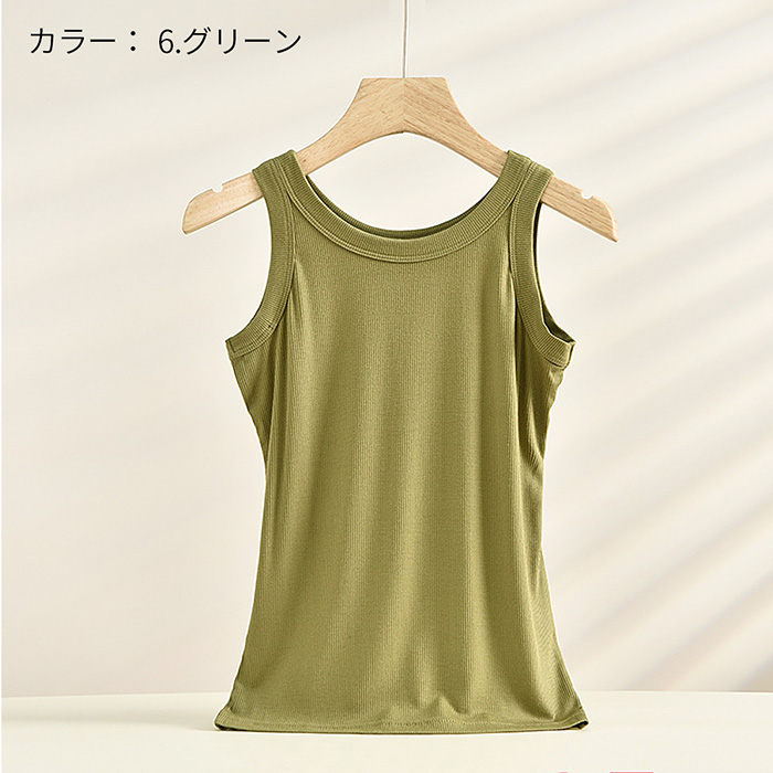 レディース ノースリーブ タンクトップ