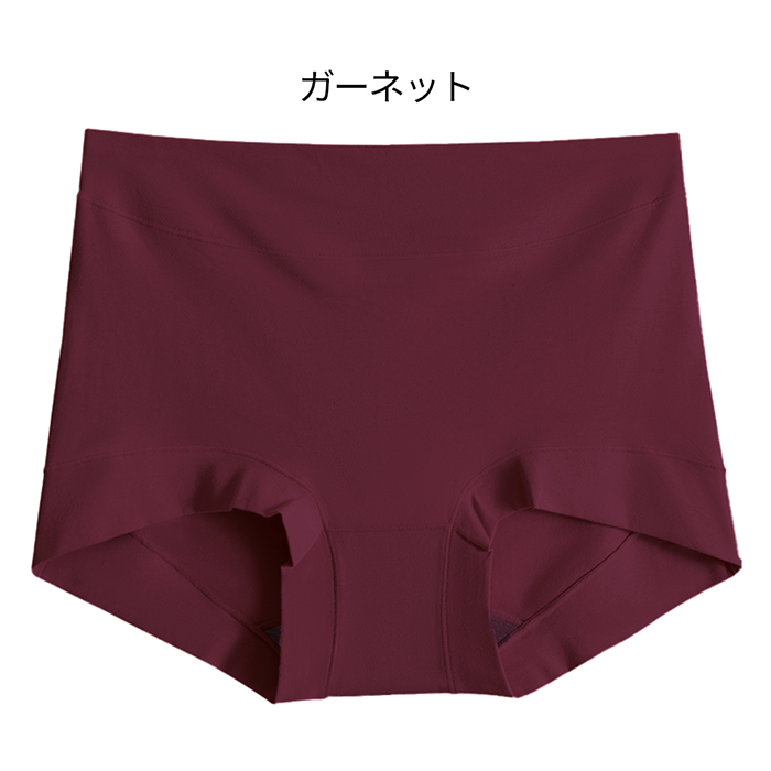 綿95% 締め付けない1部丈レディースショーツ