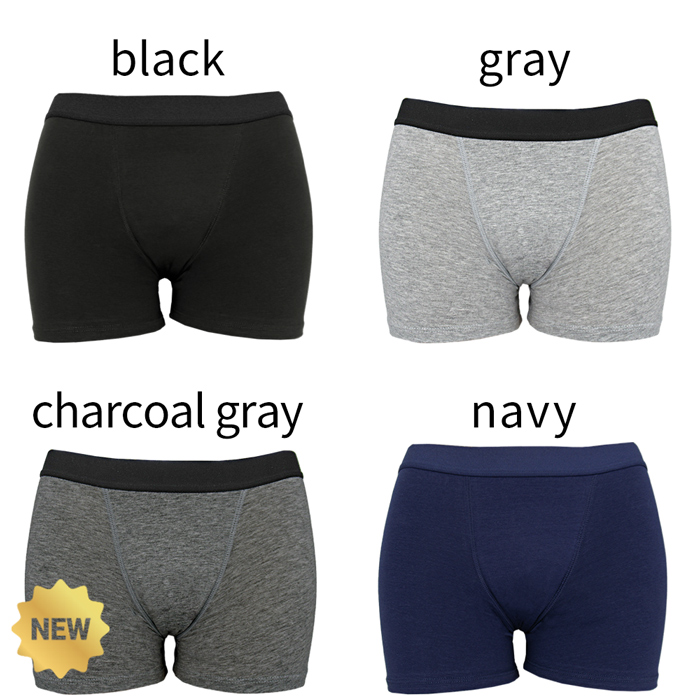 【送料無料】安心の多層構造！ボクサー型吸水サニタリーショーツ