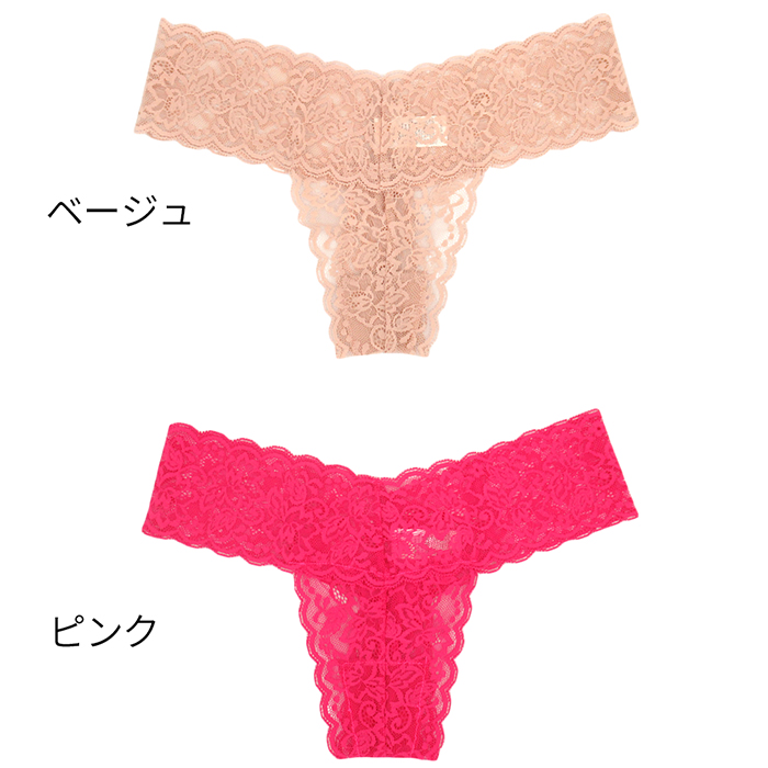 【プチプラ大特価】透ける花柄レースのレディースTバック