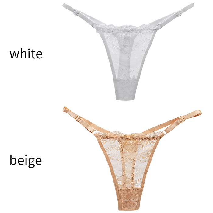 【プチプラ大特価】透けるレース サイドストリングTバック