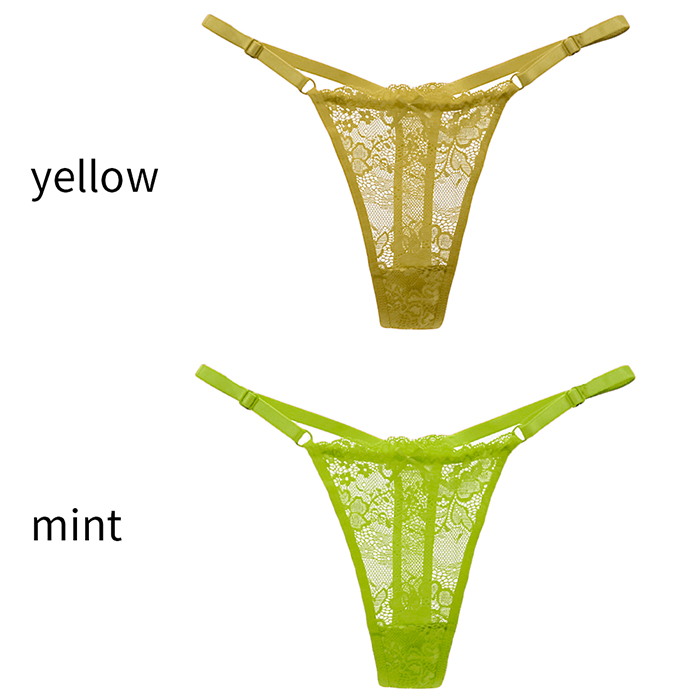 【プチプラ大特価】透けるレース サイドストリングTバック