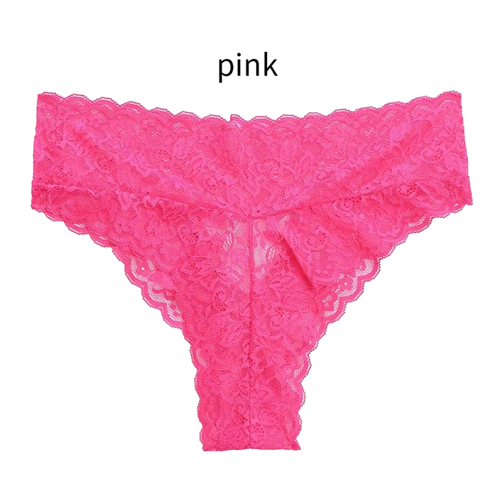 オープンバックデザインがセクシーな総レースTバック