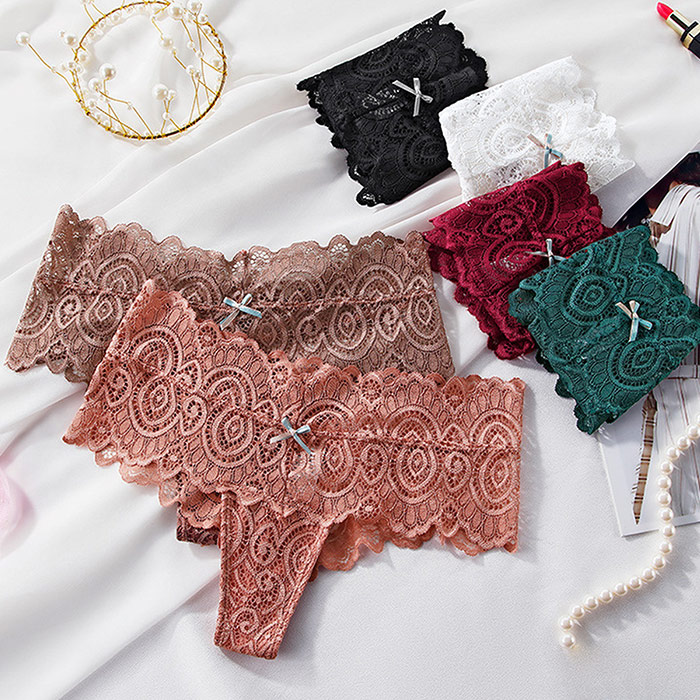 総レースセクシーブラジリアンショーツ