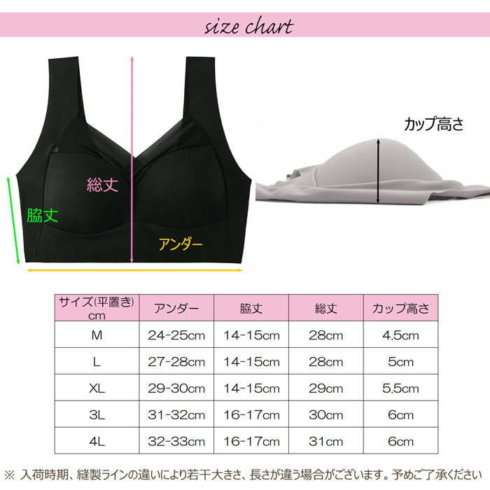 楽してキレイ!ノンワイヤーでもふっくら丸いバストにしてくれるリフトアップブラ
