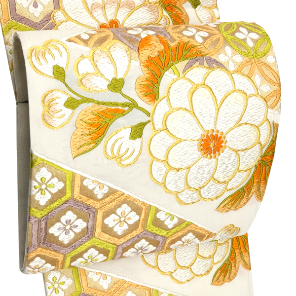 老舗・洛陽織物謹製西陣織唐織高級袋帯【綿芯仕立付】