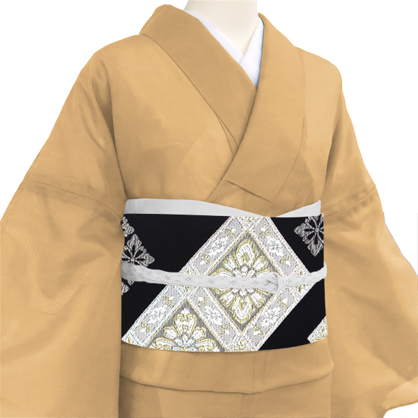 夏袋帯 黒 仕立て付き 志都香 フォーマル 夏 本袋帯 絽袋帯 礼装用 絽
