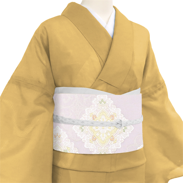 夏袋帯 薄紫 仕立て付き 志都香 フォーマル 夏 袋帯 絽袋帯 礼装用 絽