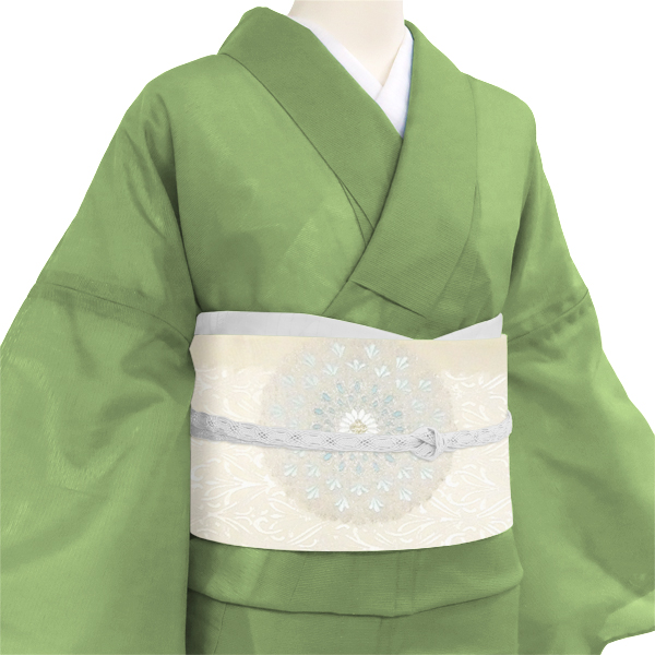 ふくい 夏袋帯 夏帯 ベージュ 生成り 仕立て付き フォーマル 紗袋帯 夏袋帯 礼装用 紗 西陣織 華文 夏物 正絹 礼装 販売 購入 新品 仕立て込み 夏帯 fon-97の画像