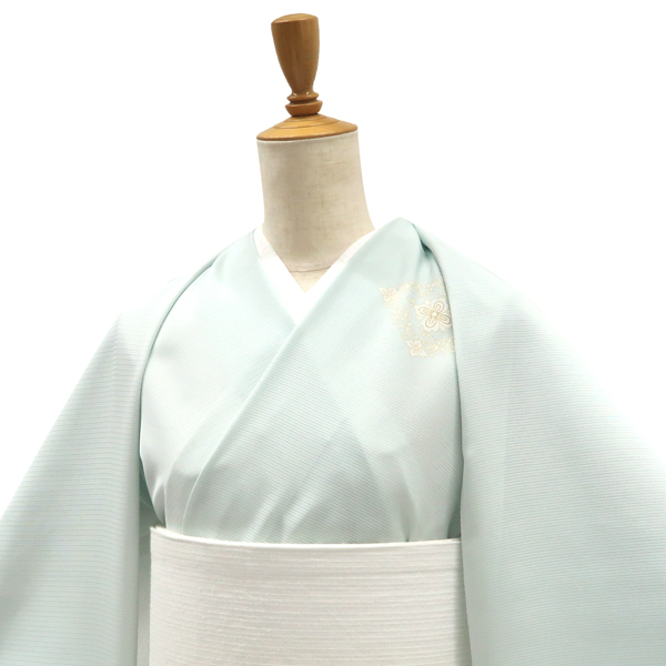 D315 夏着物　訪問着　薄水色　南天　絽　正絹　未使用極美品 D315 夏着物 訪問着 薄水色 南天 絽 正絹 未使用極美品 - メルカリ