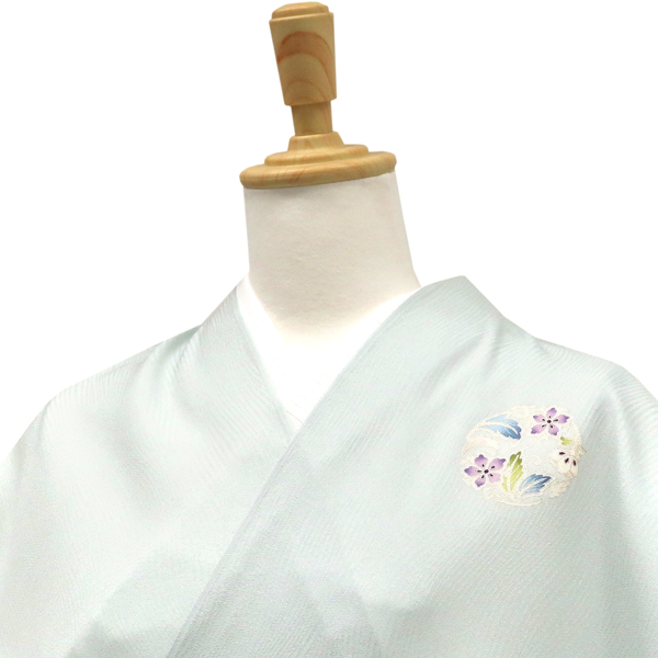 15%OFFセール 夏小紋 水色 仕立て付き ...の詳細画像2