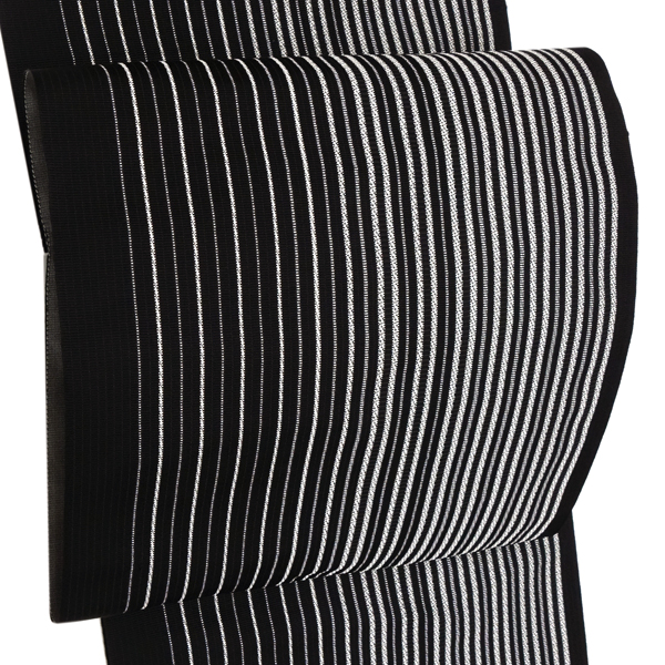 15%クーポンあり 博多帯 黒 名古屋帯 協和織工場 仕立て付き スリー  