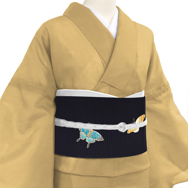 新品 紗紬 伝統工芸士 白川貞夫 夏着物 正絹 仕付け糸付 絹芭蕉 3981 夏大島】白川貞夫 証紙付き 南天 夏着物 花柄 美品 紗紬 小紋 正絹 黒