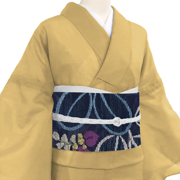 専用　お仕立て代込価格【帯屋捨松謹製】 夏袋帯 六通 二重蔓牡丹文 新品 専用 お仕立て代込価格【帯屋捨松謹製】 夏袋帯 六通 二重蔓