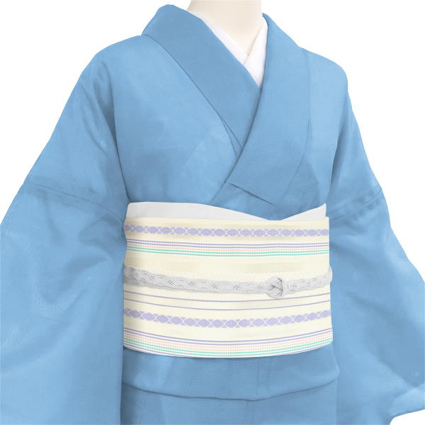 夏博多帯 夏名古屋帯 新品 仕立て込み 夏用 正絹 夏帯 博多織 白色 井上絹織 15%OFFセール 井上絹織 夏博多帯 白 仕立て付き 博多織夏名古屋
