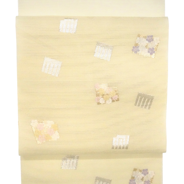 15%OFFセール 佐々木染織 夏絽名古屋帯 ...の詳細画像1